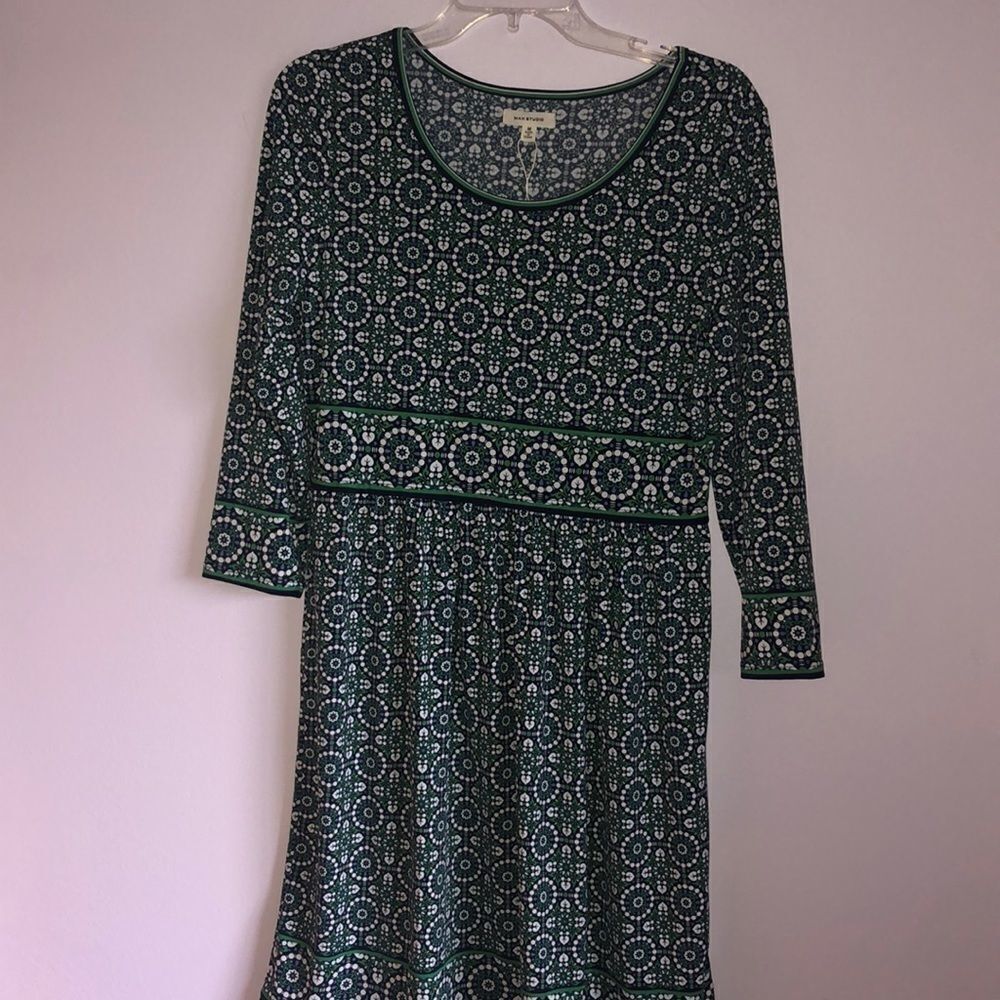 MAX studio 3/4 length sleeve dress￼